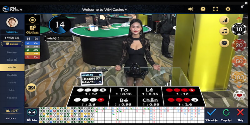 Sảnh WM casino đỉnh cao tạo nên thương hiệu nổi tiếng